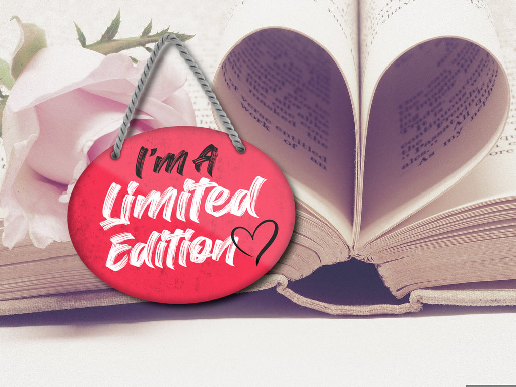 Blechschild ''I'm a limited Edition'' 18x14cm