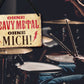 Tin sign ''Without Heavy Metal without me'' 18x12cm