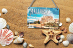 Tin sign "Mallorca" 18x12cm
