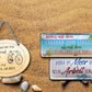 Blechschild ''Lieber mit dem Fahrrad zum Strand als zur Arbeit'' 18x14cm