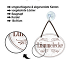 Blechschild ''Lümmelecke'' 18x14cm