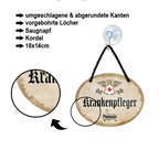 Blechschild ''Krankenpfleger'' 18x14cm
