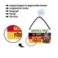 Blechschild ''America First. Na und. Germany Förster'' 18x12cm