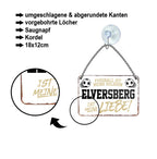 Blechschild ''Elversberg ist meine Liebe'' 18x12cm