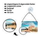 Tin sign "Mallorca" 18x12cm