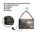 Blechschild ''Pornstar Martini'' 18x12cm