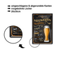 Blechschild ''Hefeweizen Weißbier'' 20x30cm