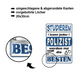 Blechschild ''Studieren kann jeder Polizist'' 20x30cm