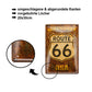 Blechschild ''Legendary Route 66 USA'' 20x30cm