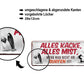 Blechschild ''Alles Kacke alles Mist Surfen'' 28x12cm