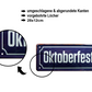 Blechschild ''Oktoberfest'' 28x12cm