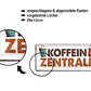 Blechschild ''Koffein Zentrale'' 28x12cm