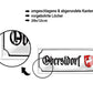 Blechschild ''Oberstdorf (wappen)'' 28x12cm