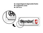 Blechschild ''Oberstdorf (wappen)'' 28x12cm