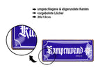 Blechschild ''Kampenwand'' 28x12cm