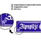 Blechschild ''Alpspitze'' 28x12cm