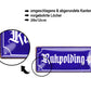 Blechschild ''Ruhrpolding'' 28x12cm