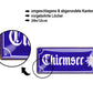 Blechschild ''Chiemsee'' 28x12cm
