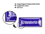 Blechschild ''Kleinwalsertal'' 28x12cm