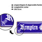 Blechschild ''Kempten'' 28x12cm