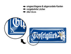 Blechschild ''Gipfelglück'' 28x12cm