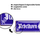 Blechschild ''Nebelhorn (blau)'' 28x12cm