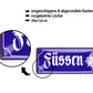 Blechschild ''Füssen'' 28x12cm