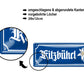 Blechschild ''Kitzbühel'' 28x12cm