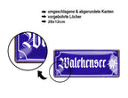 Blechschild ''Walchensee'' 28x12cm