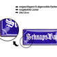 Blechschild ''Schnaps Bar'' 28x12cm