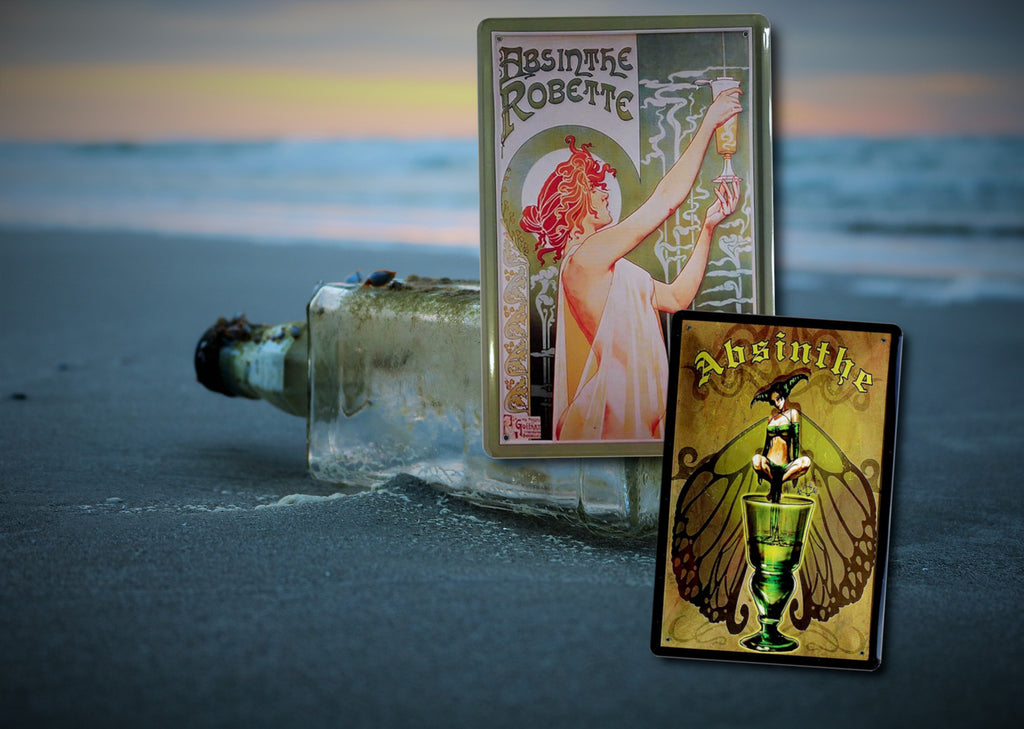 Blechschild ''Absinthe Robette'' 20x30cm