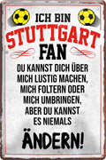 4252024216783 Schilderstore24 Schilderstore24 Blechschilder sind perfekt als Geschenk zu Weihnachten, Geburtstage, Feiern, Partys, Grillabende, Namenstag, Feiertag, Mädelsabend, Hochzeit. Jederzeit stilvoll im Wohnzimmer, Partykeller, Garage, Praxis, Büro, Café, Hauseingang Fußball Mannschaft Verein Bolzen Ball sport liga kicken stadion freizeit	 ''Stuttgart Fan ´20''		20x30cm