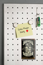 Magnet ''Unterschätze niemals einen alten Mann Motorrad'' 9x6x0,3cm