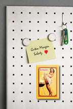 Magnet ''Pinup Grillzeit'' 9x6x0,3cm
