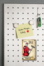 Magnet ''Auch Du hälst die Küche sauber Genosse'' 9x6x0,3cm
