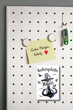 Magnet ''Ankerplatz to Huus'' 9x6x0,3cm