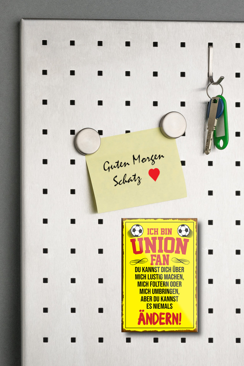 Magnet ''Union Fan'' 9x6x0,3cm