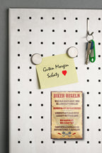 Magnet ''Biker Regeln wenn man rechts dreht'' 9x6x0,3cm