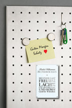 Magnet ''Herzlich Willkommen in unserem Haus'' 9x6x0,3cm