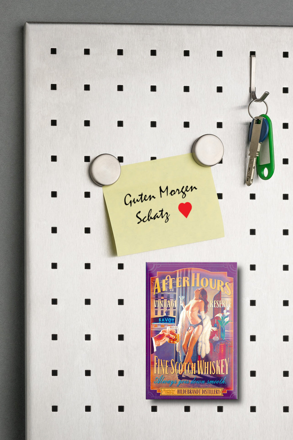 Magnet ''Pinup After Hours'' 9x6x0,3cm