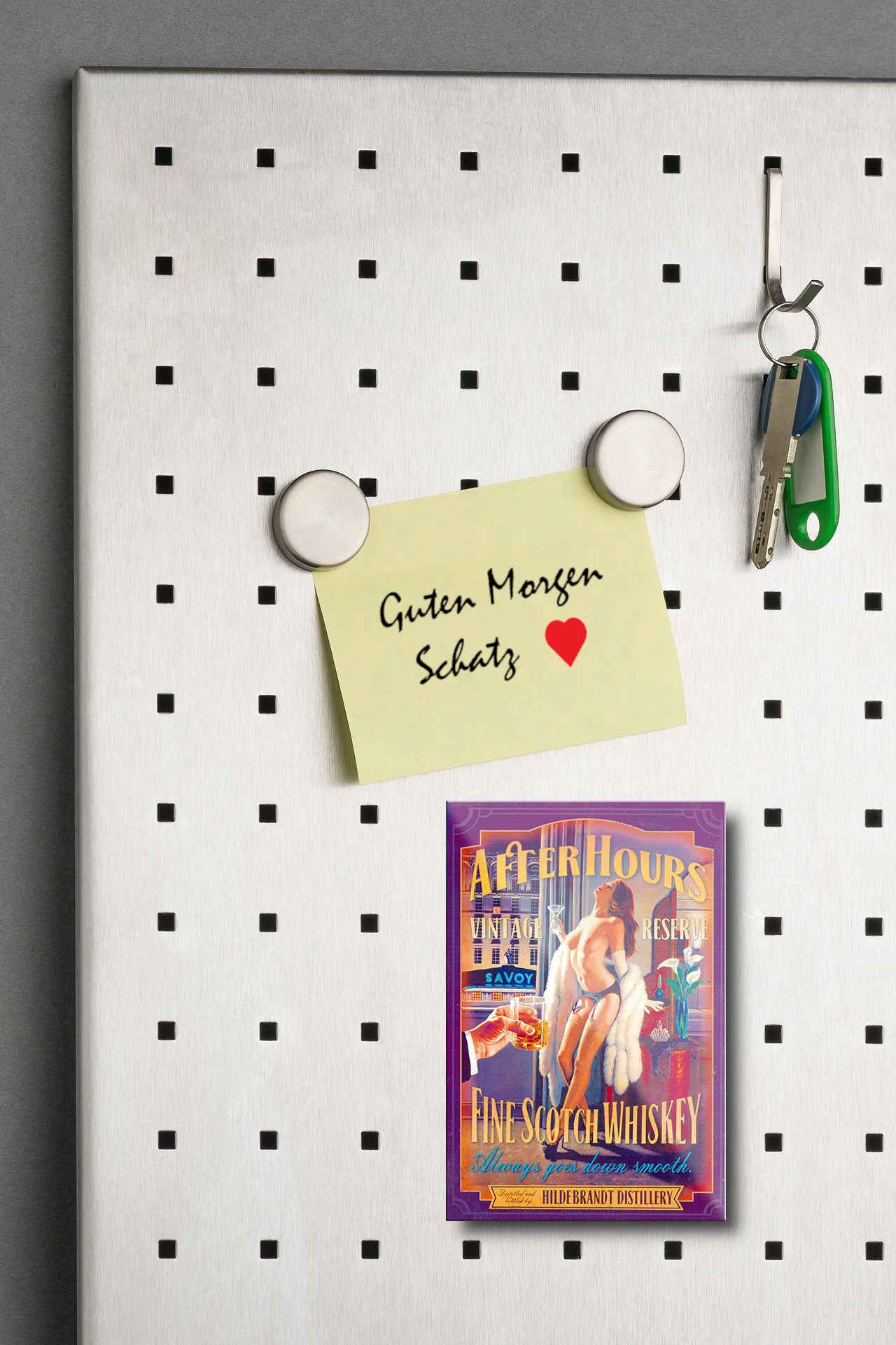 Magnet ''Pinup After Hours'' 9x6x0,3cm