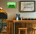 Blechschild ''Mönchengladbach Fan Cave'' 20x30cm