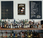 Blechschild ''Bourbon Whiskey'' 20x30cm