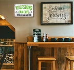 Blechschild ''Wolfsburg Fan Cave'' 20x30cm