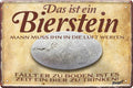 4252024213737 Schilderstore24 Schilderstore24 Blechschilder sind perfekt als Geschenk zu Weihnachten, Geburtstage, Feiern, Partys, Grillabende, Namenstag, Feiertag, Mädelsabend, Hochzeit. Jederzeit stilvoll im Wohnzimmer, Partykeller, Garage, Praxis, Büro, Café, Hauseingang Alkohol Kasten Bier Saufen Getränk Bier Alkohol schaumkrone promille hopfen	 ''Das ist ein Bierstein''		20x30cm