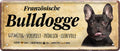 4252024224269 Schilderstore24 Schilderstore24 Blechschilder sind perfekt als Geschenk zu Weihnachten, Geburtstage, Feiern, Partys, Grillabende, Namenstag, Feiertag, Mädelsabend, Hochzeit. Jederzeit stilvoll im Wohnzimmer, Partykeller, Garage, Praxis, Büro, Café, Hauseingang Haustier Tier Freund knuddelig Zuhause Katze Hund Hamster Meerschwein haustier	 ''Französische Bulldogge''		28x12cm
