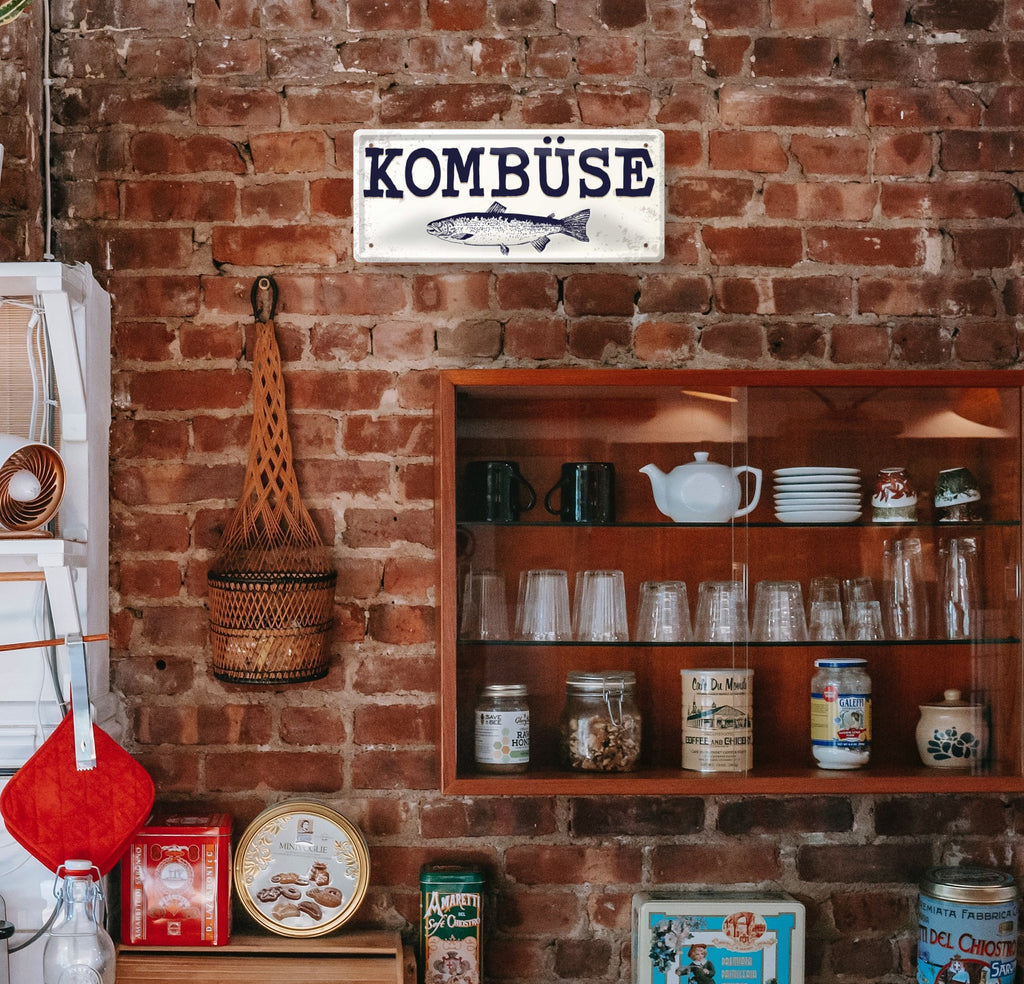 Blechschild ''Kombüse'' 28x12cm