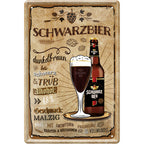 4252024214451 Schilderstore24 Schilderstore24 Blechschilder sind perfekt als Geschenk zu Weihnachten, Geburtstage, Feiern, Partys, Grillabende, Namenstag, Feiertag, Mädelsabend, Hochzeit. Jederzeit stilvoll im Wohnzimmer, Partykeller, Garage, Praxis, Büro, Café, Hauseingang Alkohol Kasten Bier Saufen Getränk Bier Alkohol schaumkrone promille hopfen	 ''Schwarzbier 48%''		20x30cm