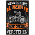 4252024220551 Schilderstore24 Schilderstore24 Schilderstore24 Blechschilder sind perfekt als Geschenk zu Weihnachten, Geburtstage, Feiern, Partys, Grillabende, Namenstag, Feiertag, Mädelsabend, Hochzeit. Jederzeit stilvoll im Wohnzimmer, Partykeller, Garage, Praxis, Büro, Café, Hauseingang Mechaniker Auto Motorrad Werkstatt auto werkstatt tüfteln schrauber ''Wenn du keine besitzt Motorrad''		20x30cm