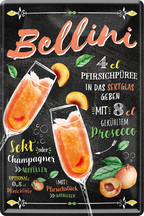 4252024214840	Geschenk Weihnachten, Geburtstage, Feiern, Partys, Grillabende, Namenstag, Feiertag, Mädelsabend, Hochzeit Wohnzimmer, Partykeller, Garage, Praxis, Büro, Café, Hauseingang Alkohol Cocktail Likör Sekt Getränk Alkohol promille schnaps saufen cocktailsSchilderstore24 	 ''Bellini''